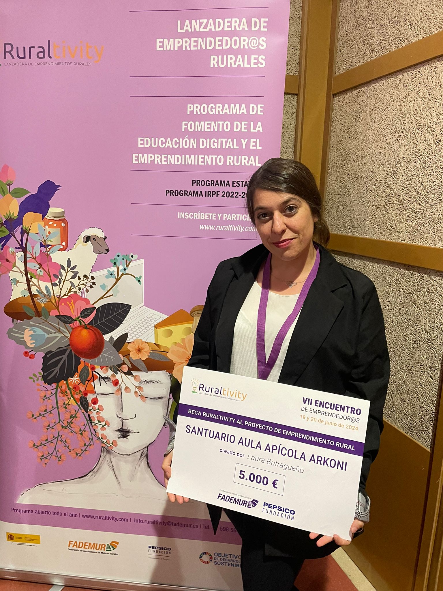 beca pepsico y fademur al emprendimiento rural femenino 2024